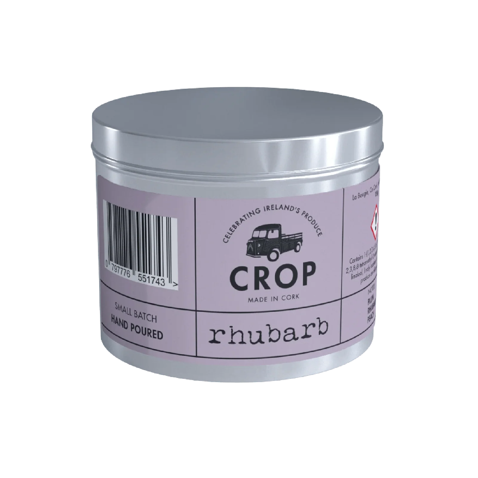 Crop Candle - Rhubarb 150g - Image 2