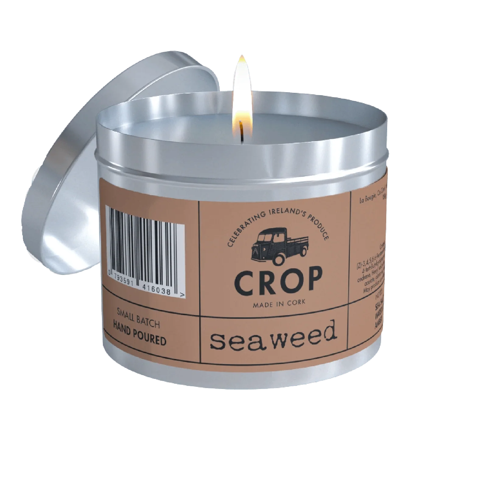 Crop Soy Wax Candle Seaweed 150g