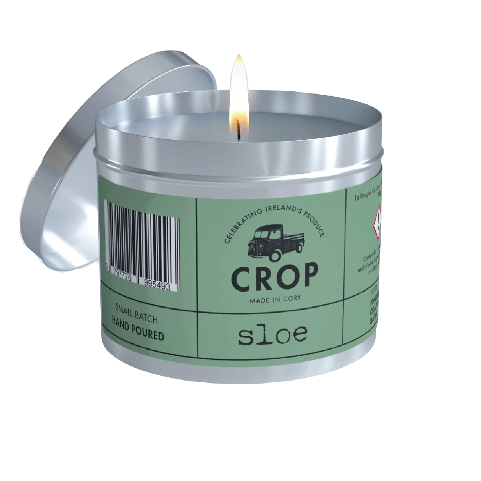 Crop Soy Wax Candle Sloe 150g