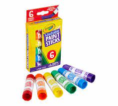 Crayola 6Pk Washable Paint Sticks