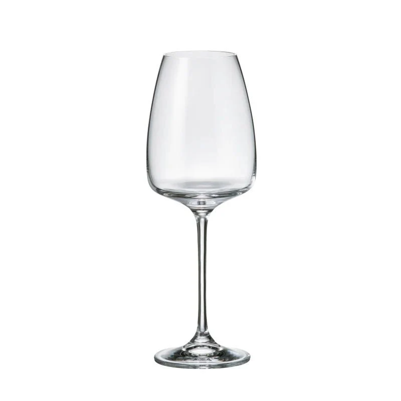 Crystal Bohemia Anser White Wine Glasses 440ml Set of 6
