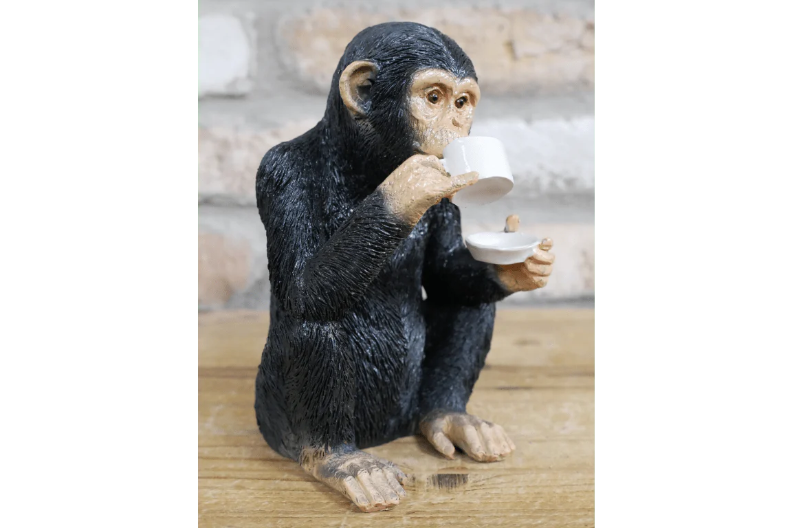 Cup of Tea Monkey 18cm - Image 4