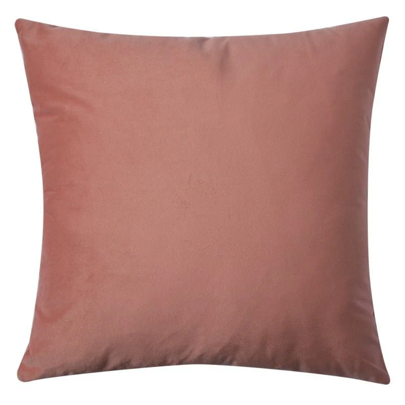 Cushion Cover 45 x 45cm Pink Synthetic Square (no filling)