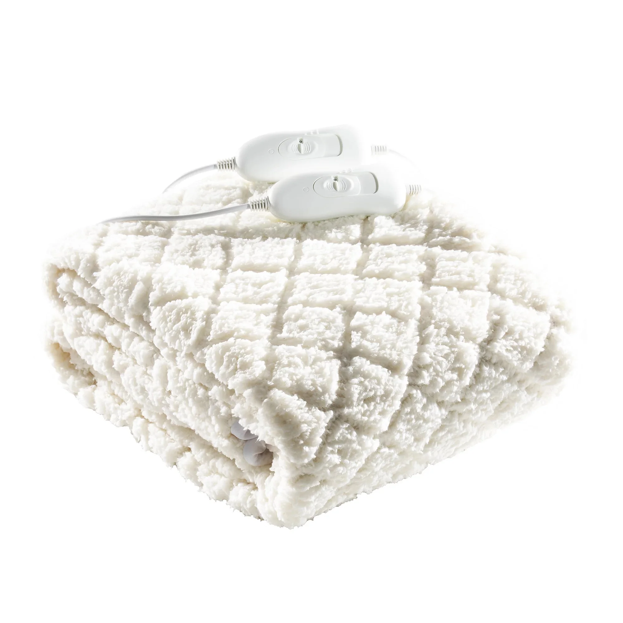 Daewoo Kingsize Heated Electric Blanket Fleece With Skirt 163 x 137cm