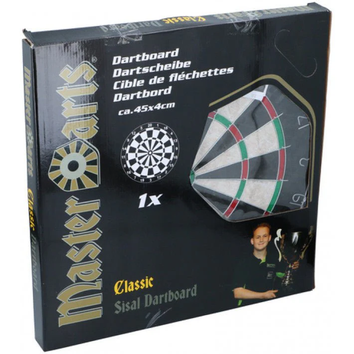 Masterdarts Classic Sisal Dartboard without darts