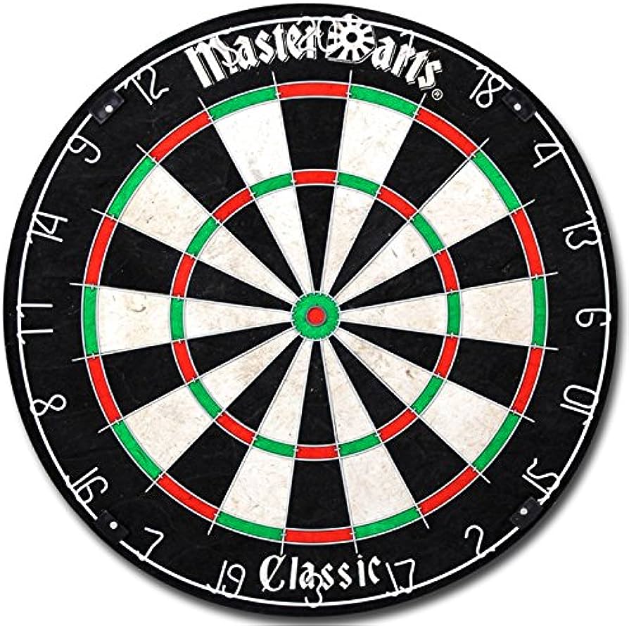 Masterdarts Classic Sisal Dartboard without darts - Image 2