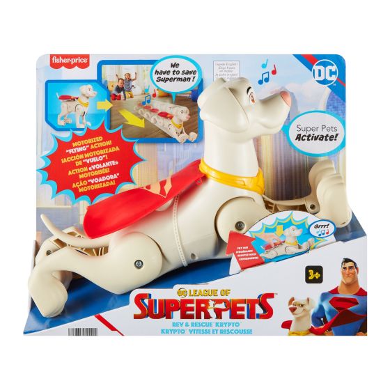 Dc League Of Super Pets Rev & Rescue Krypto