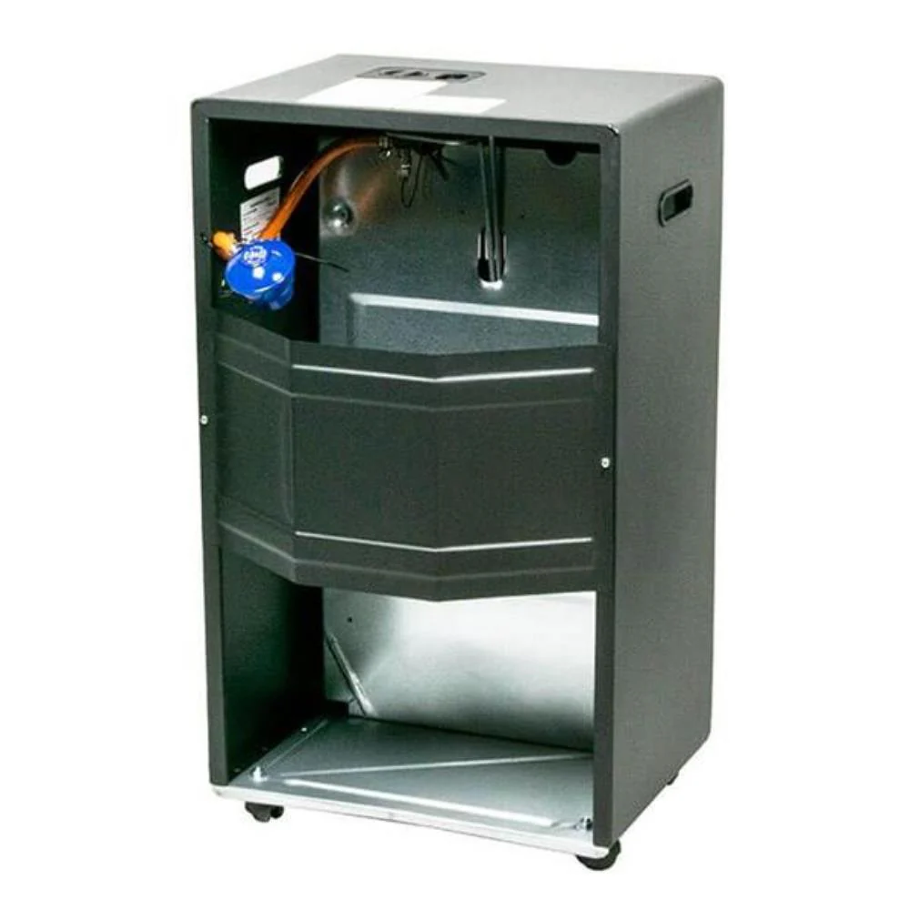 De Vielle 4.2Kw Portable Gas Heater - Black - Image 2