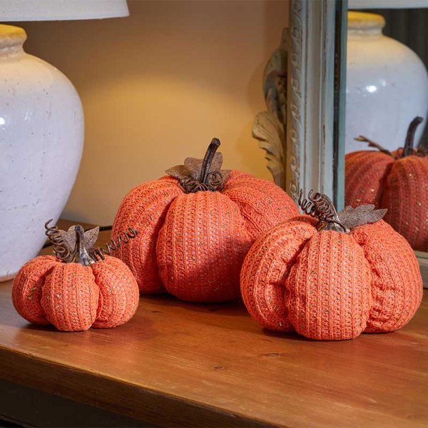 Decor Pumpkin 13cm - Image 2