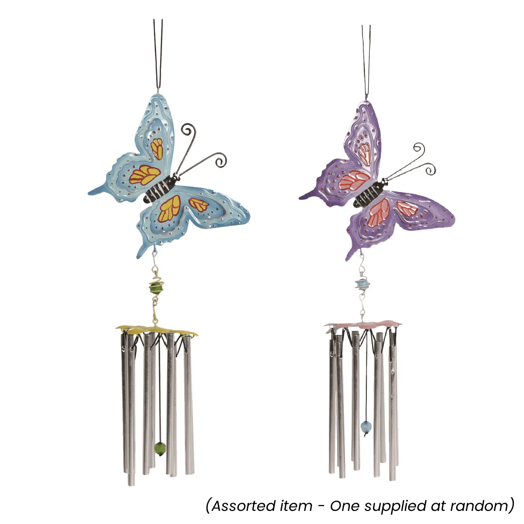 Decorative Butterfly Windchime 40cm