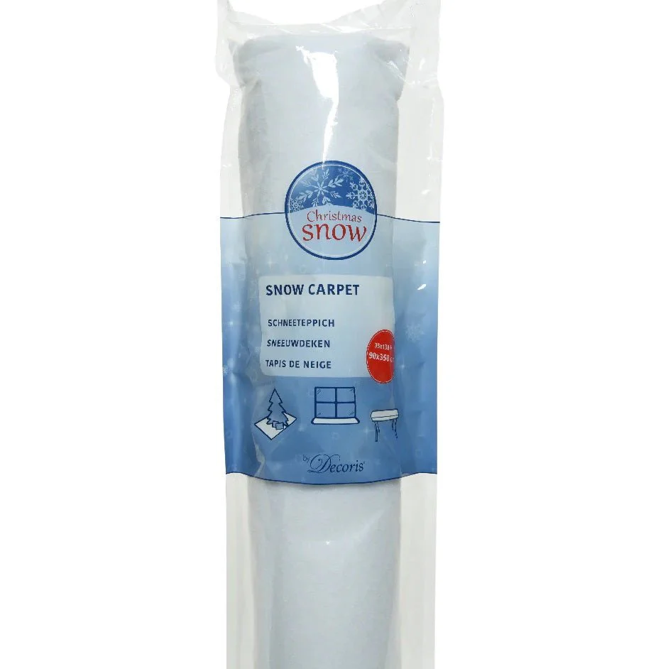 Decoris Snow Carpet 90 x 350cm