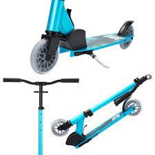 Boldcube Deluxe 2 Wheel Scooter: Turquoise - Image 3