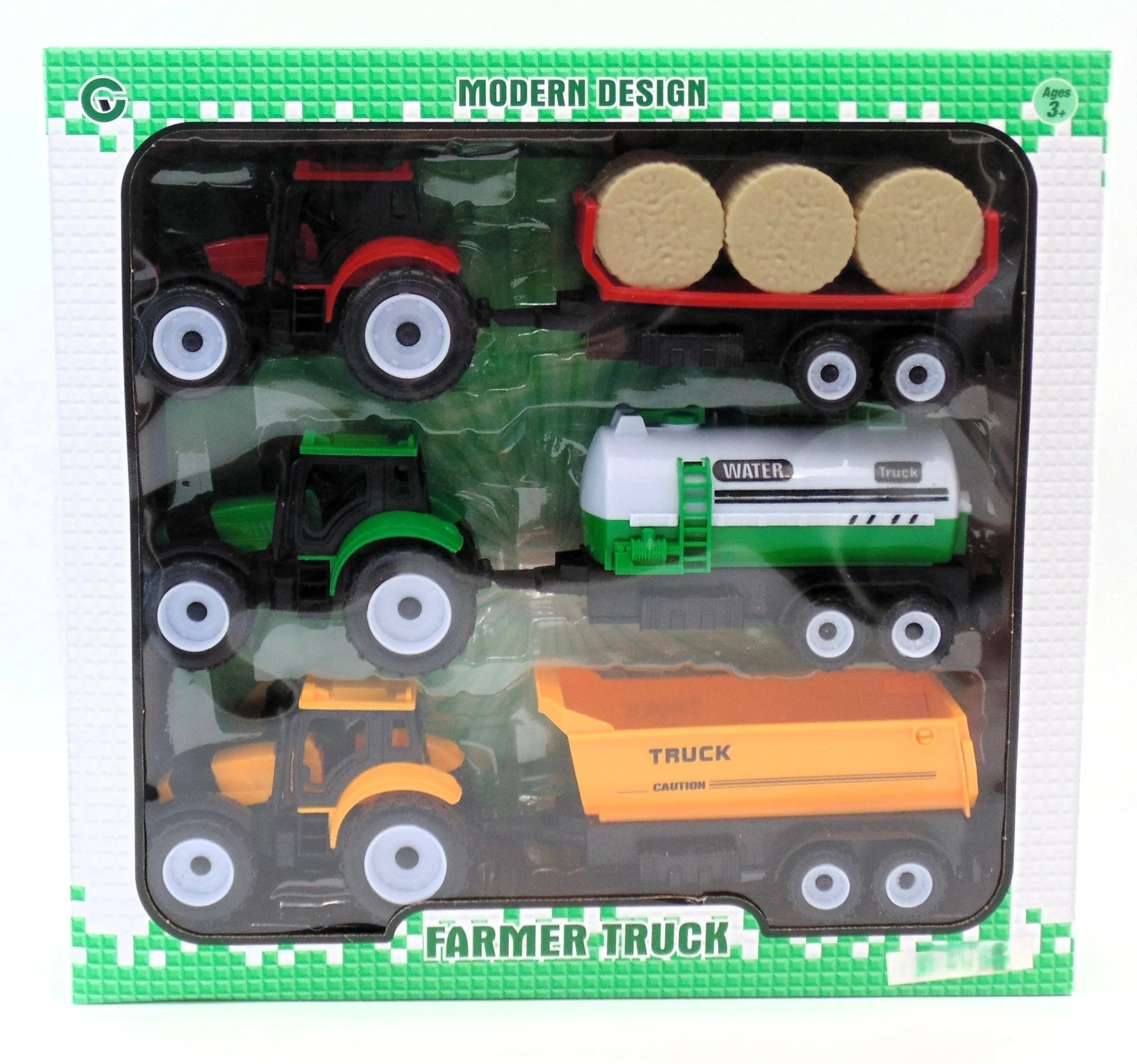 Deluxe Triple Pack Tractor & Trailer Set - Image 2