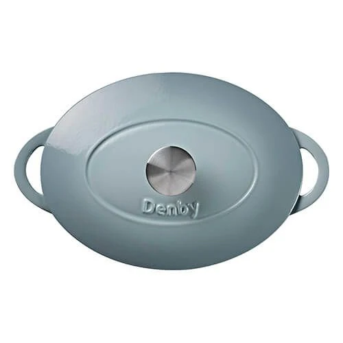 Denby Cast Iron Pavilion 28cm Oval Casserole - Image 2