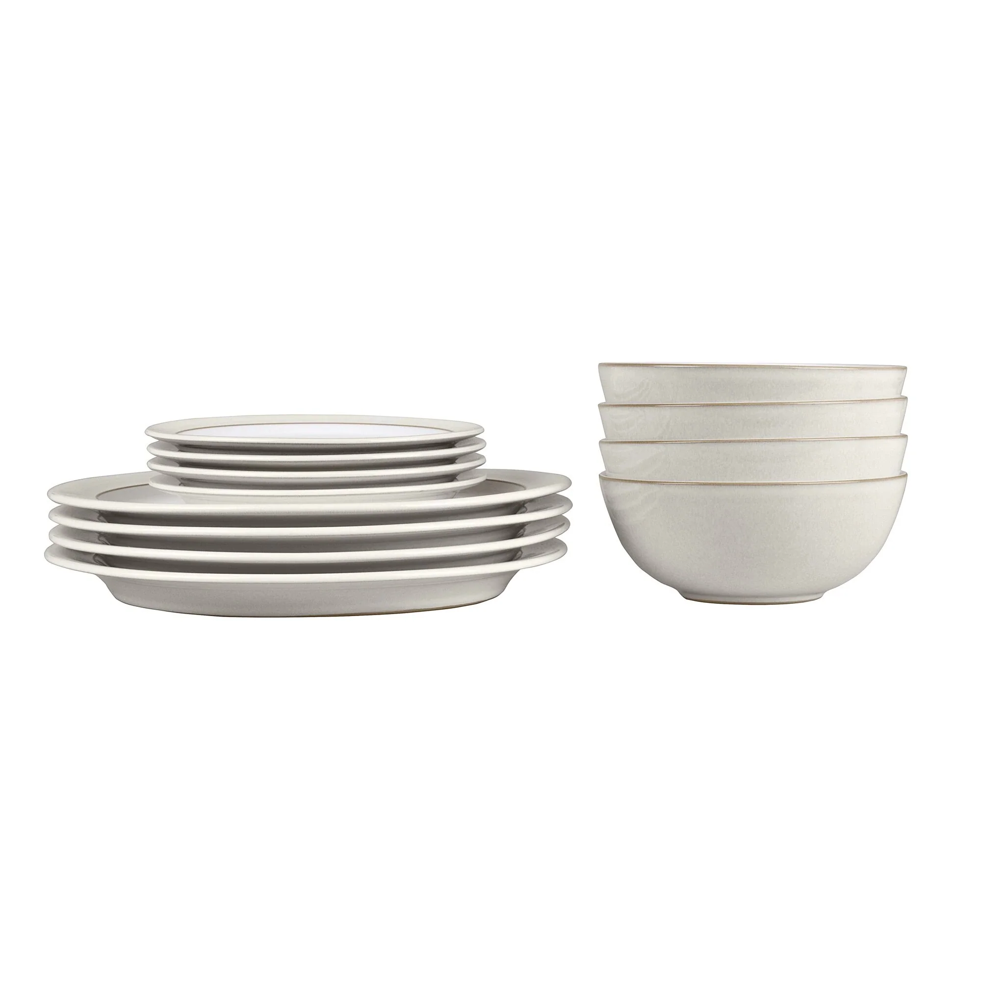 Denby Natural Canvas 12 Piece Tableware Set - Image 2
