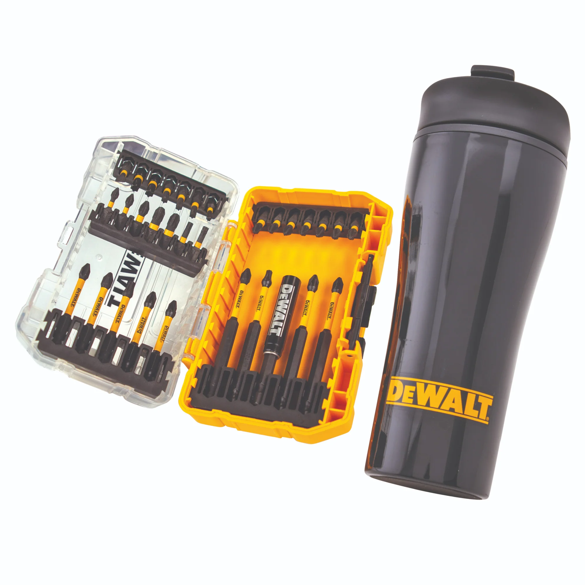 DeWalt 32 Piece FlexTorq Bit Set & Travel Mug