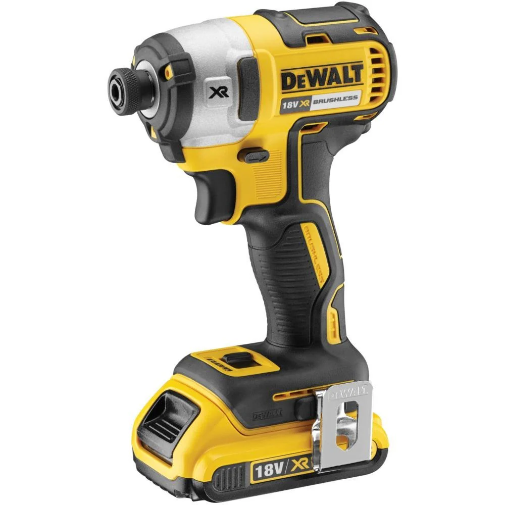 DeWalt Xr Brushless Impact Driver 18V 2 X 2.0Ah Li-Ion Batteries | Dcf887d2