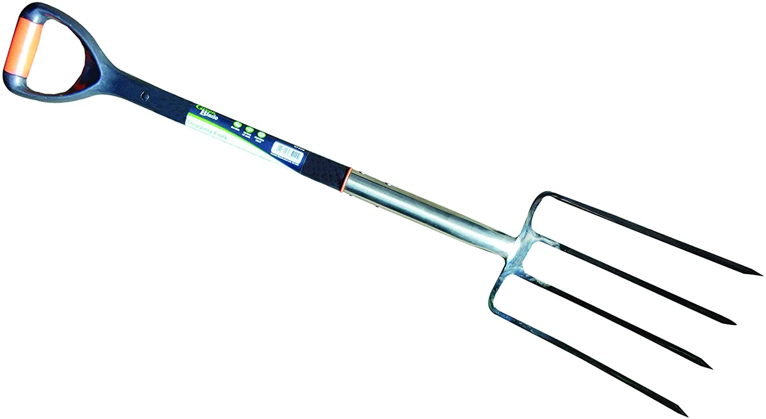 Green Blade Digging Fork Pl Handle (GF100) - Image 2