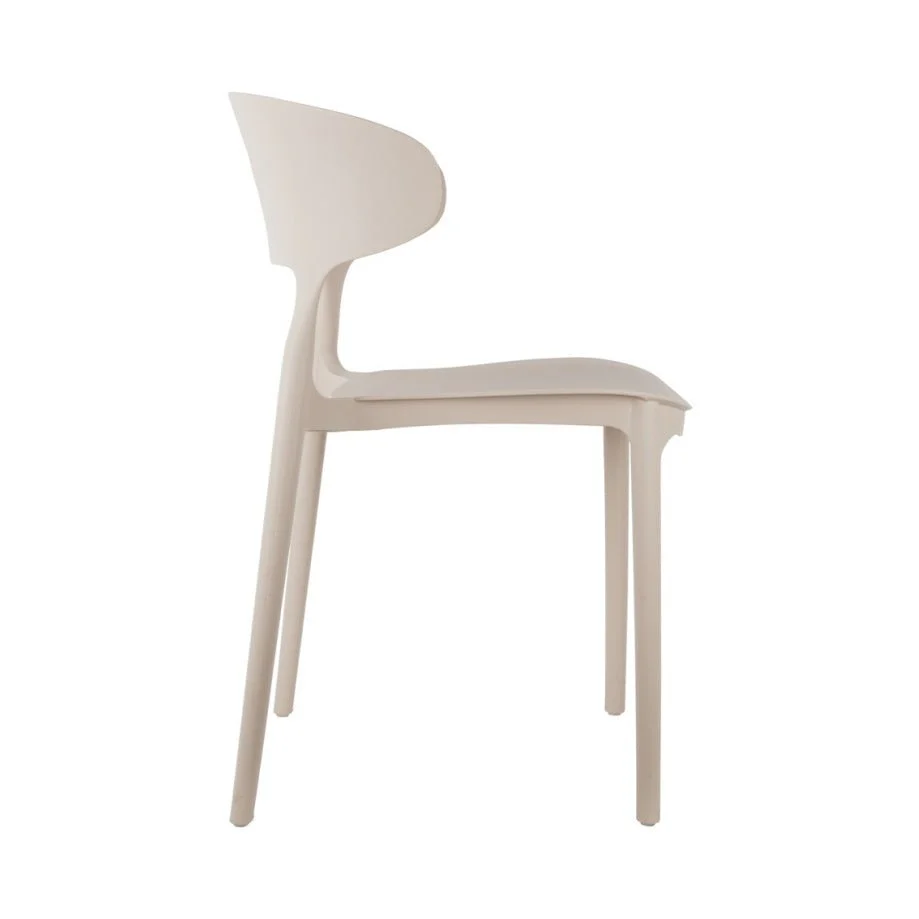Dining Chair Fain - Indoor or Outdoor - Warm Grey - Image 3