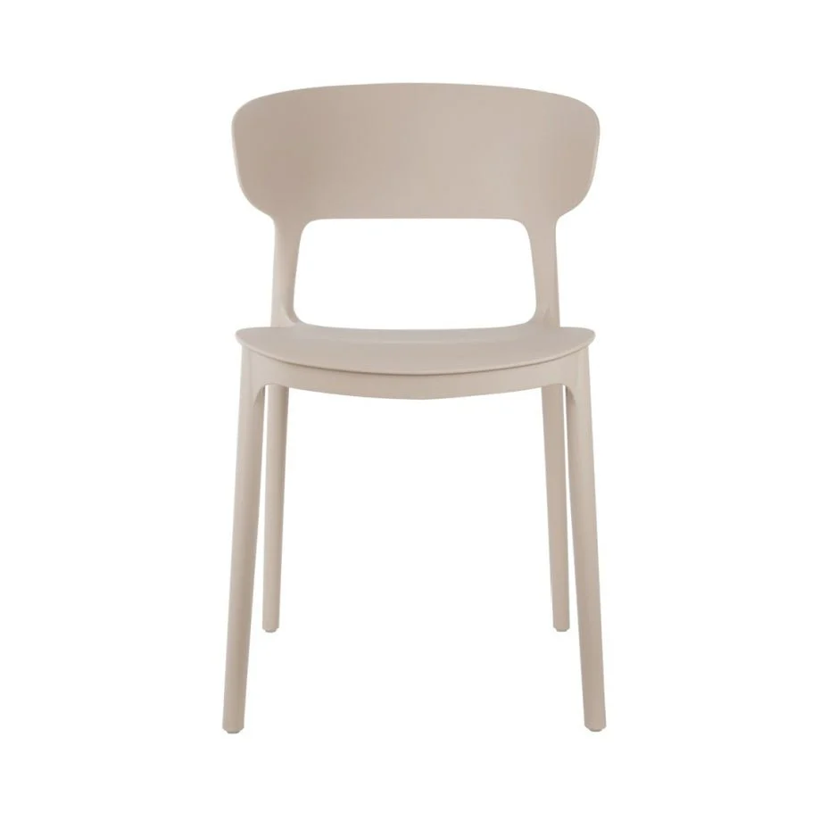 Dining Chair Fain - Indoor or Outdoor - Warm Grey - Image 4