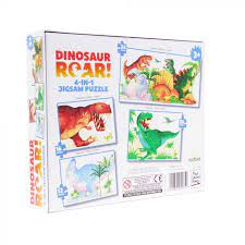 Dinosaur Roar 4In1 Jigsaw Puzzle - Image 2