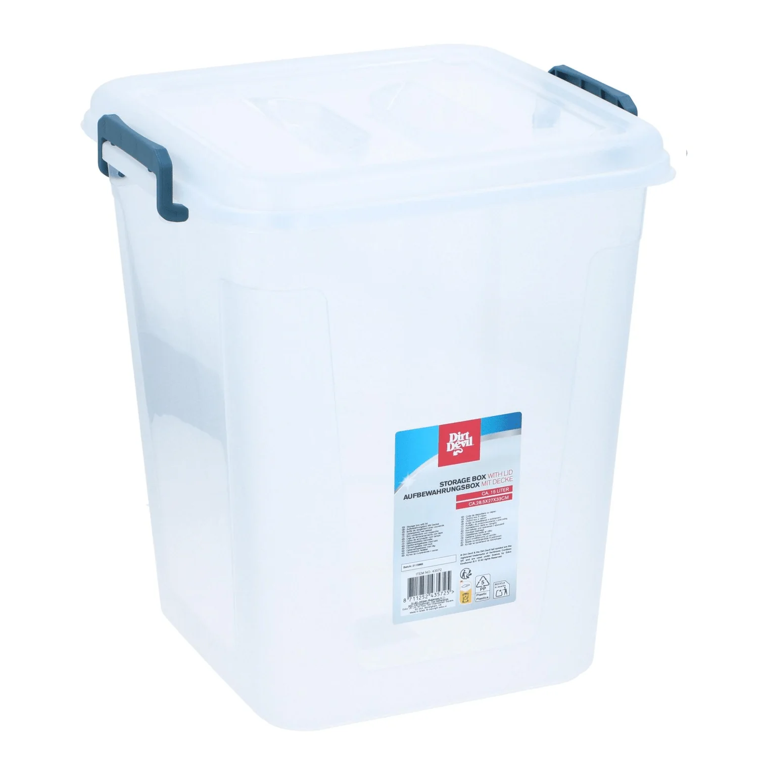 DIRT DEVIL Storage Box With Cover 28.5 x 27 x 33cm - Image 2