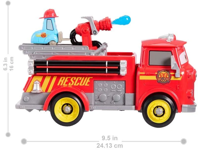 Disney And Pixar Cars Radiator Springs Race & Rescue Fire Fighting - Image 5