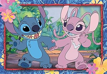 Disney Lilo & Stitch Jigsaw 2 x 20 Piece Jigsaw Puzzle - Image 2