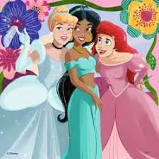 Disney Princess 3X49Pc Puzzle - Image 2