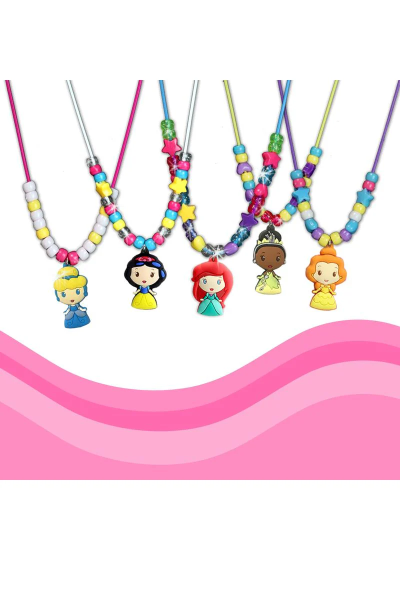 Disney Princess Charm Necklace Jewelry Activity Set - Image 2