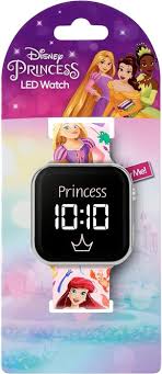 Disney Princess Printed Led Watch