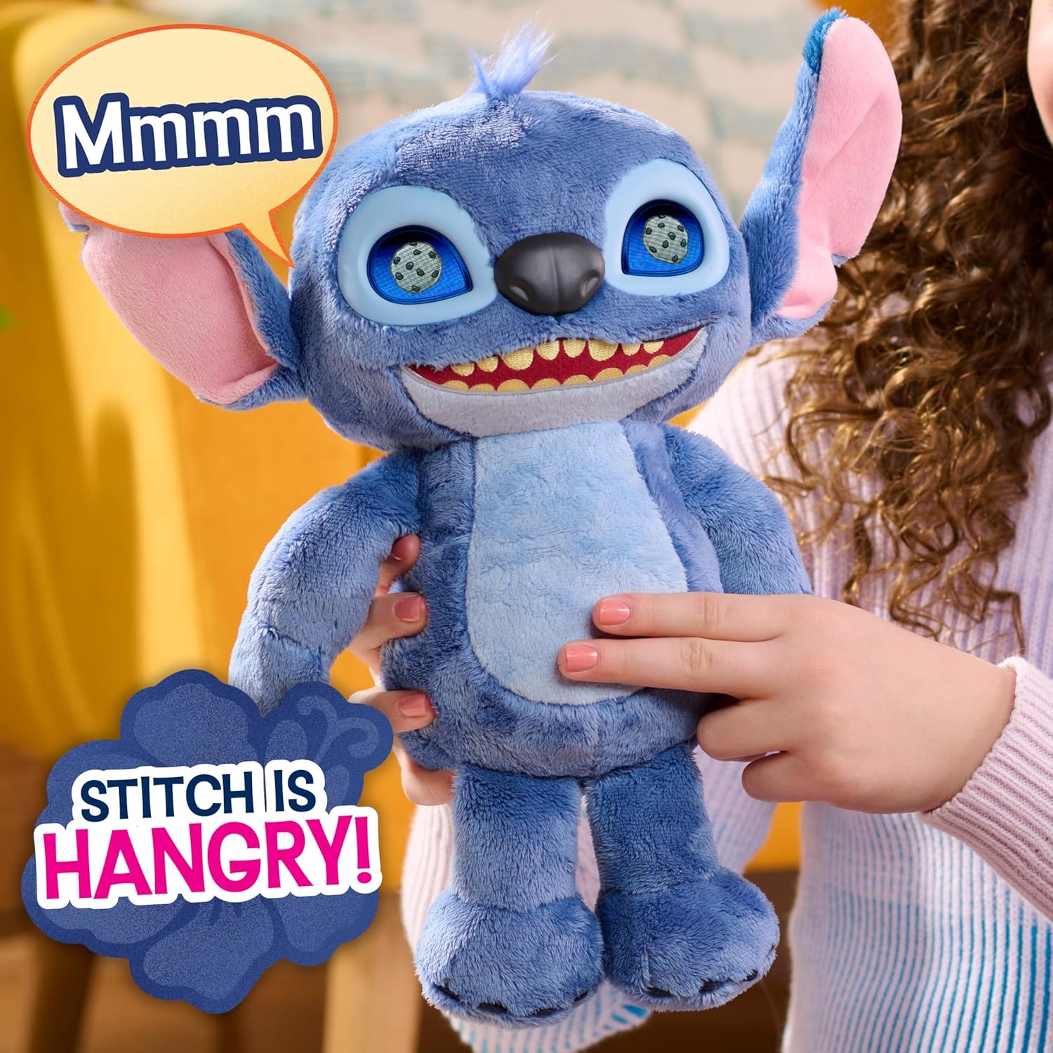 Disney Stitch Many Moods 14-inch Interactive Plush - Image 4
