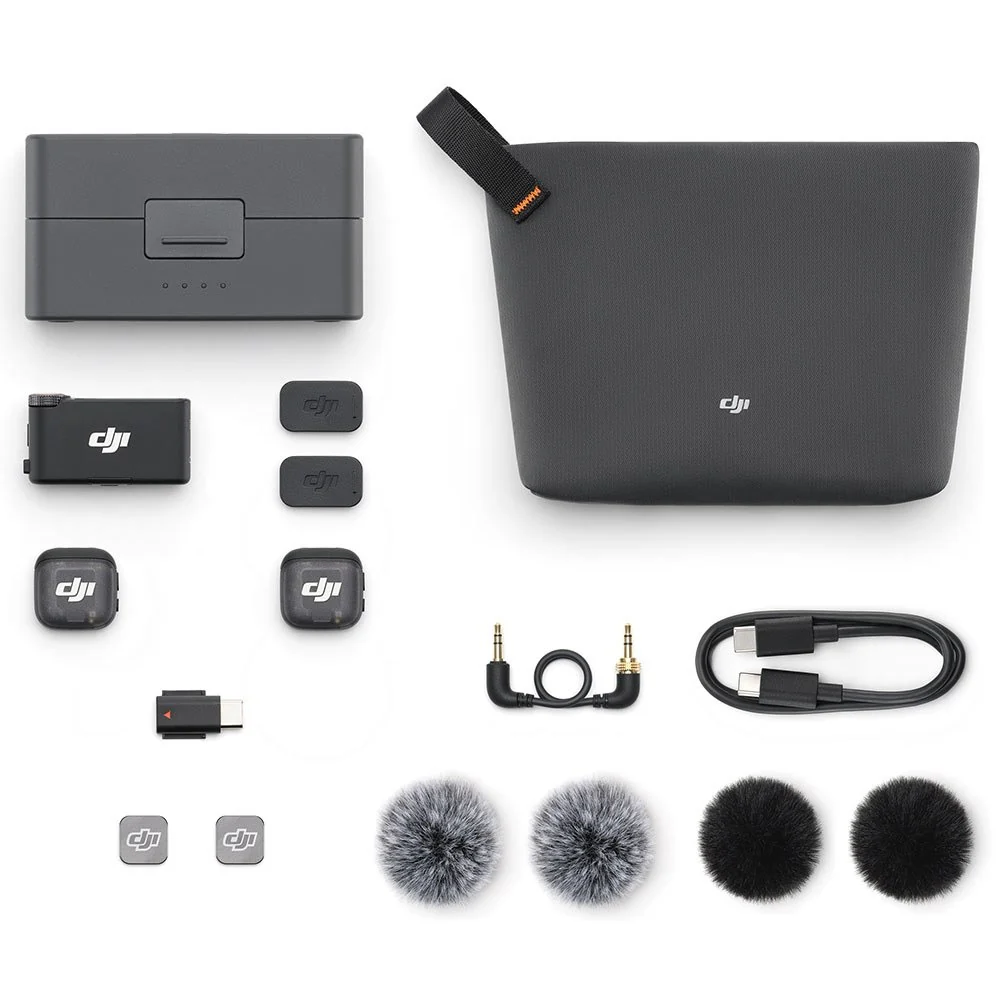 DJI Mic 3 Wireless Microphone System | 2 TX + 1 RX + Charging Case - Image 3
