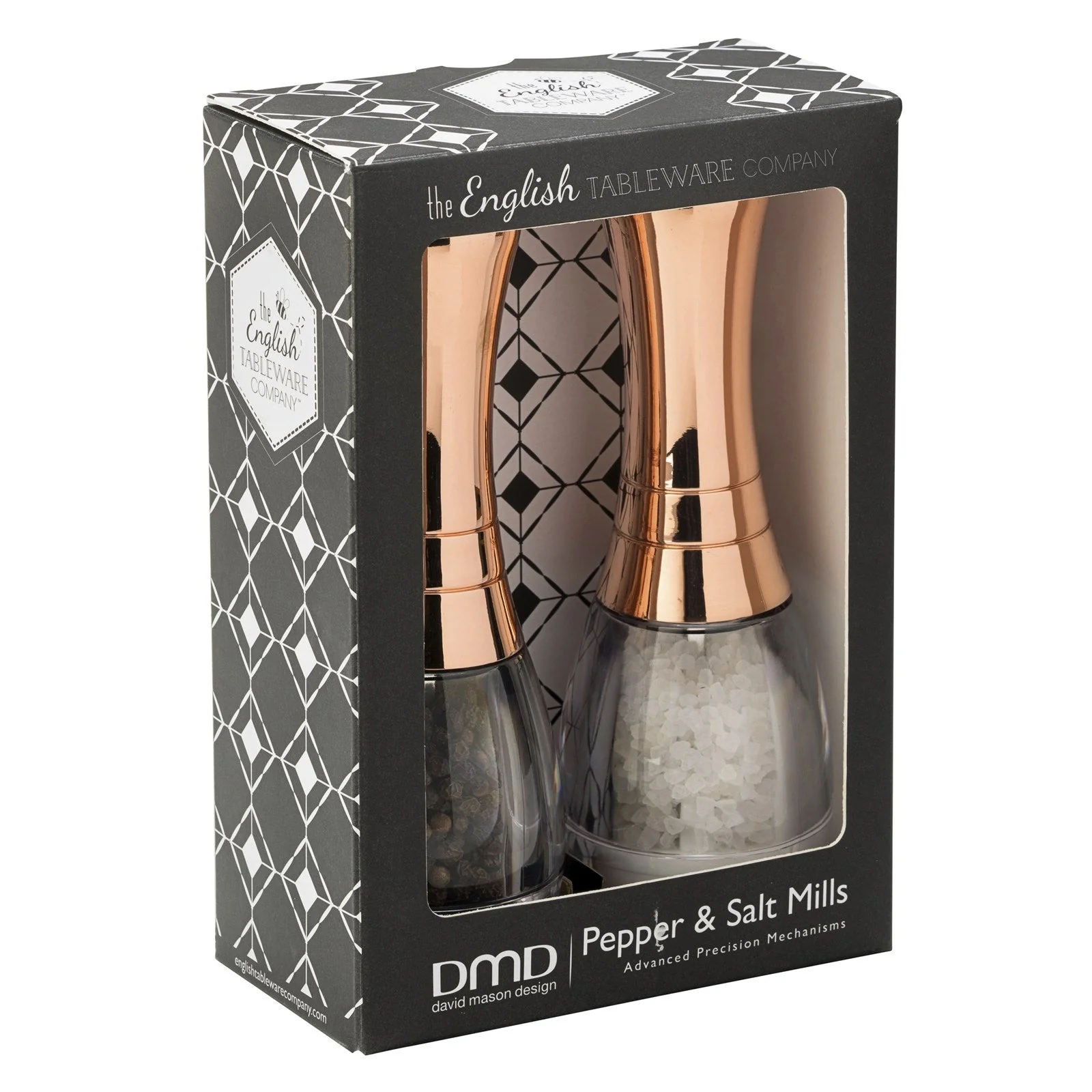 DMD David Mason Salt and Pepper Mill Set