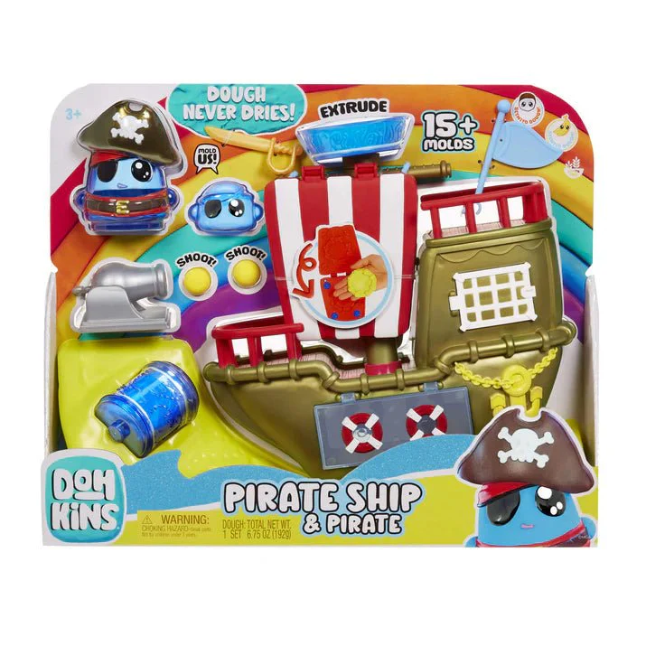 DohKins Pirate Ship Playset & Pirate