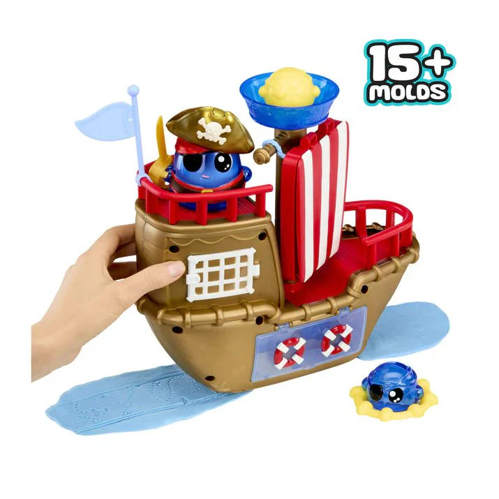 DohKins Pirate Ship Playset & Pirate - Image 5