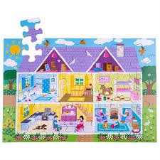 Dolls House Floor Puzzle 48Pce