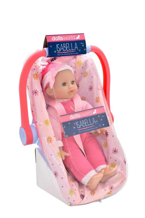 Dolls World Atlantic Isabella in Car Seat - Image 2