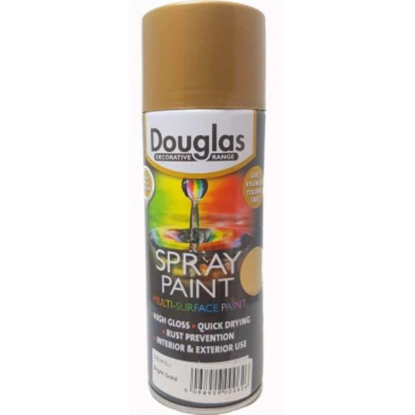 Douglas Spray Paint – Bright Gold 400ml