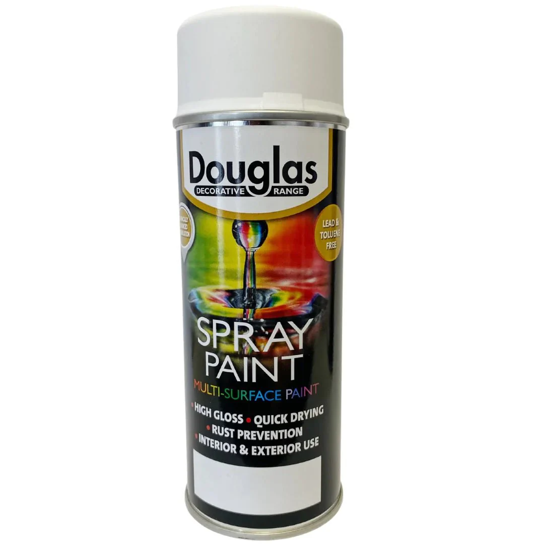 Douglas Spray Paint - Matt White 400ml