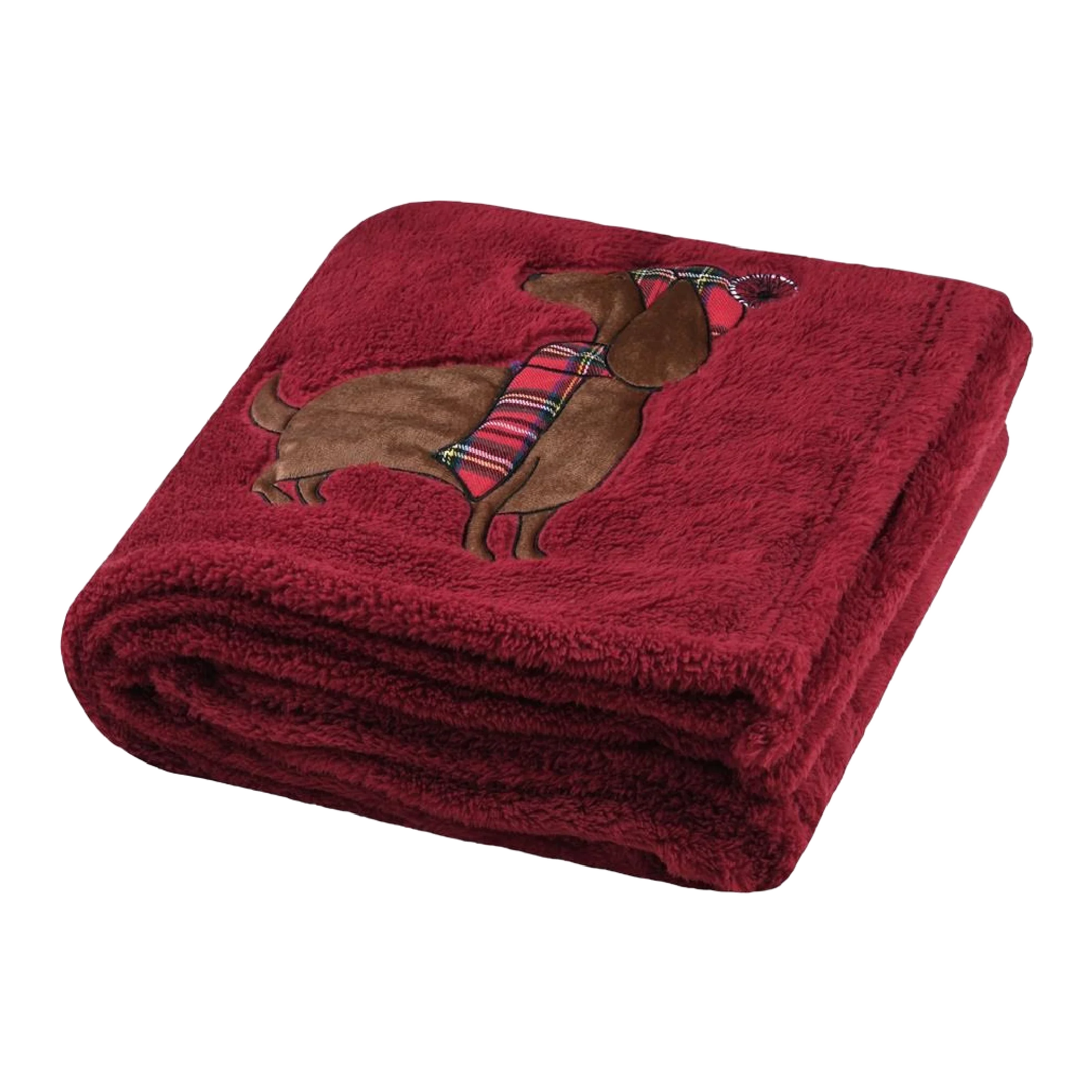 Douillet Red Throw 130 x 150cm
