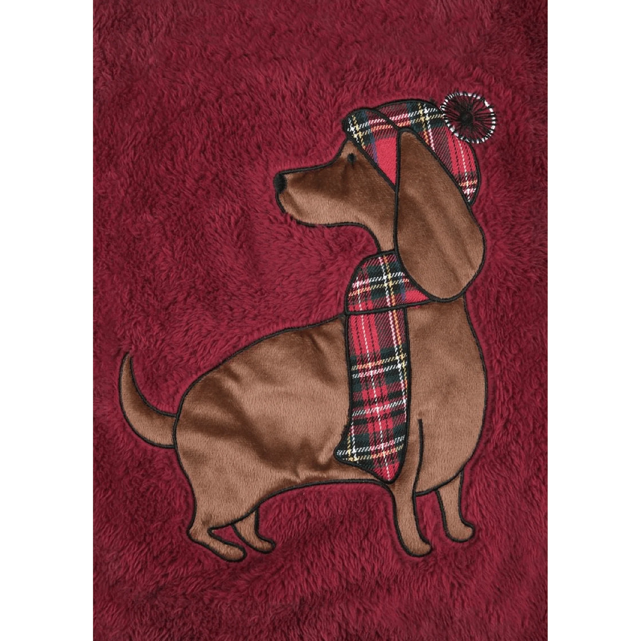 Douillet Red Throw 130 x 150cm - Image 2