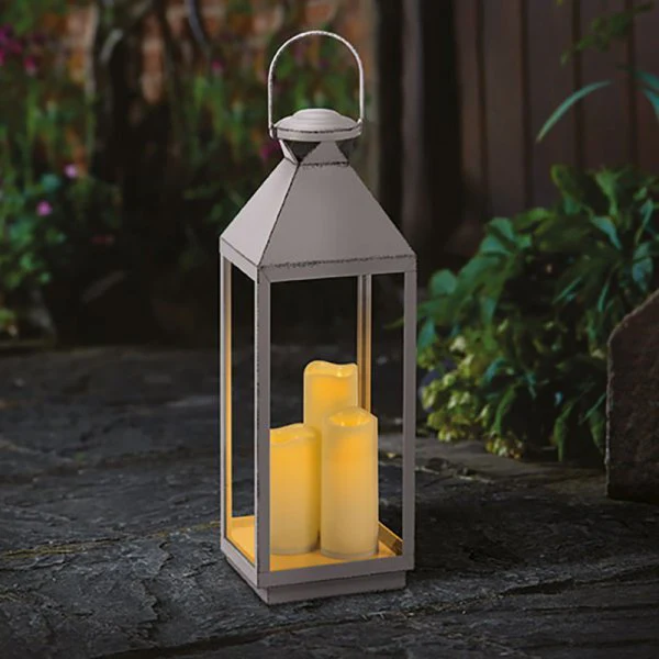 Dove-Grey Oslo Lantern
