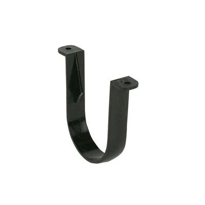 Downpipe 68Mm Black Round Pipe Clip Barrell Rc1 - Image 2