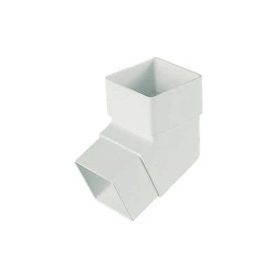 Downpipe White Sq Offset Bend 112.5 De Rbs2