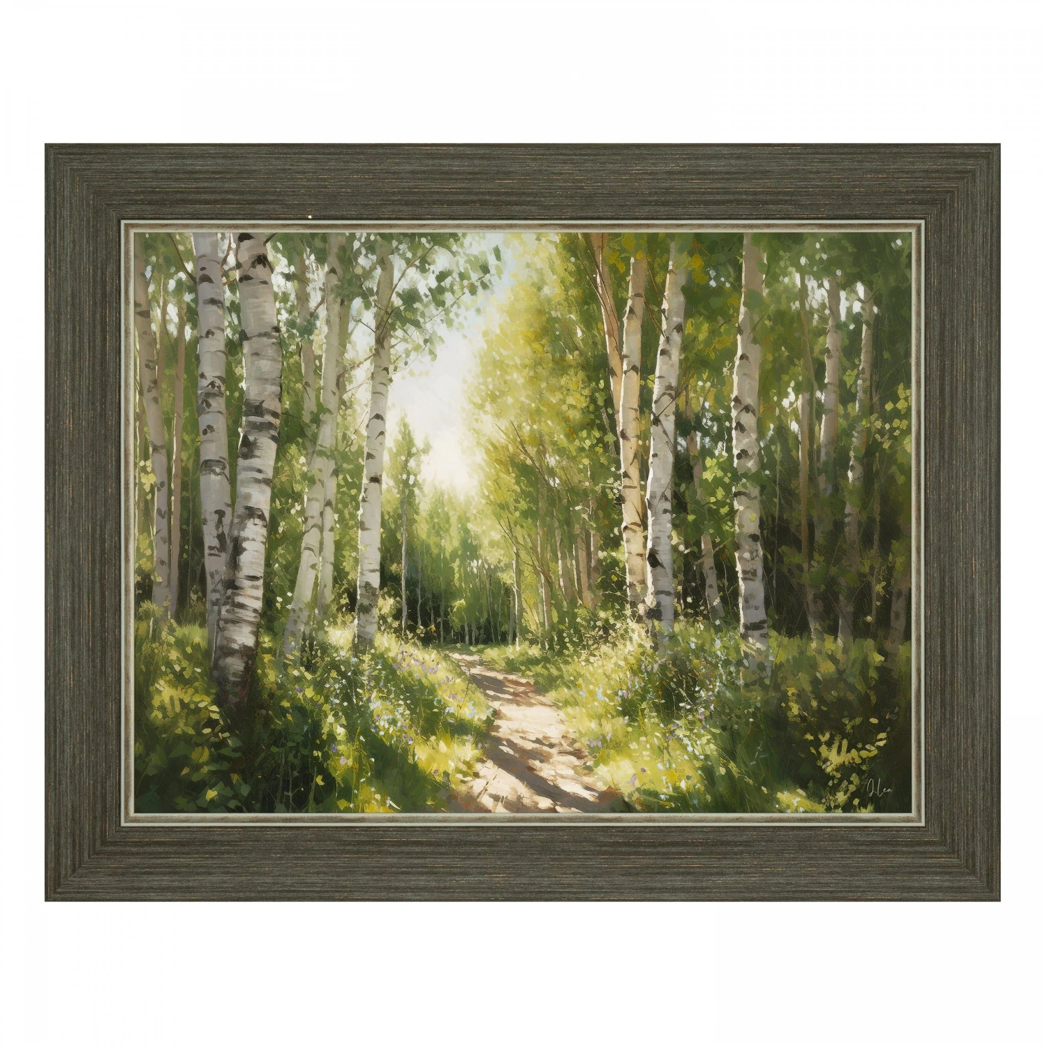 Dream in Green Framed Wall Art