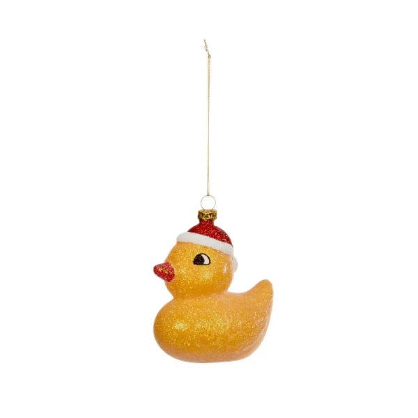 Duck Christmas Decoration Pendant 9cm