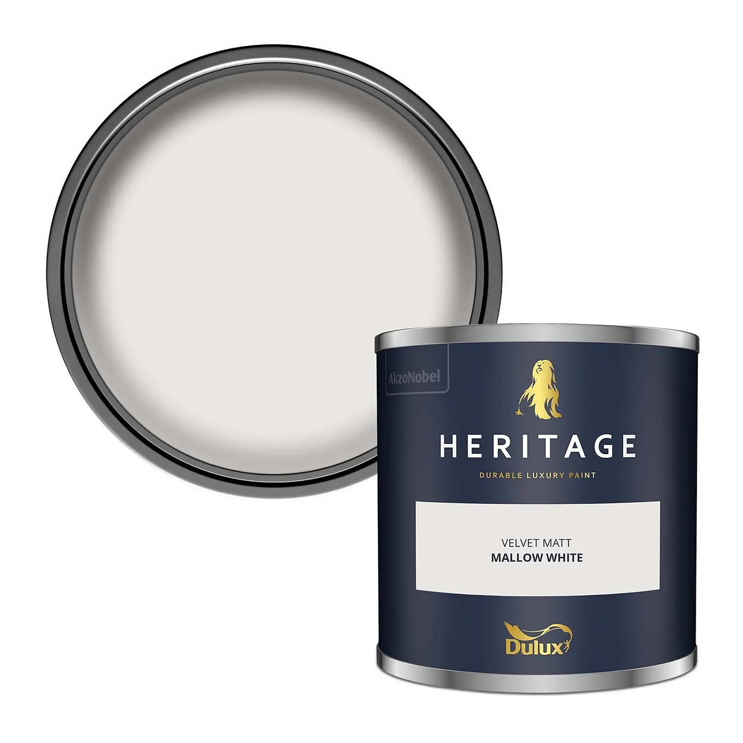Dulux Heritage Tester Mallow White 125Ml
