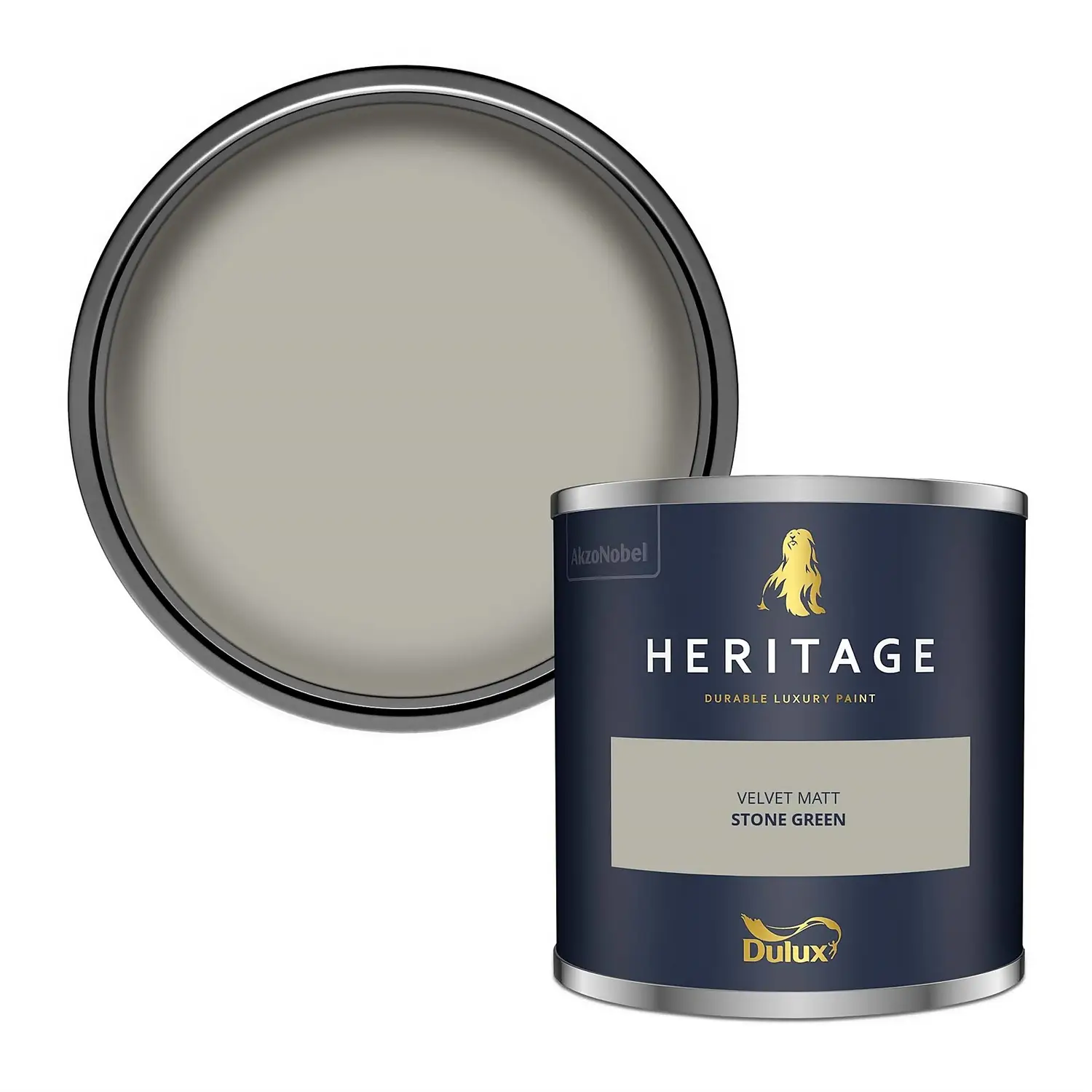 Dulux Heritage Tester Stone Green 125Ml