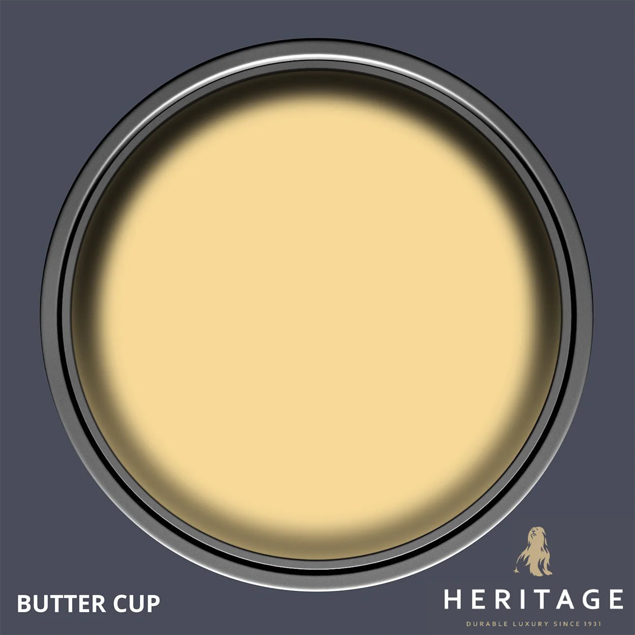 Dulux Heritage Eggshell Butter Cup  750Ml